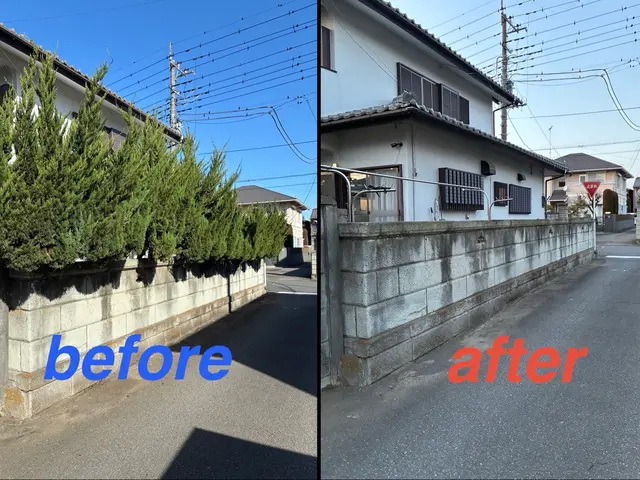鴻巣市植木屋さん！２児のパパです！国家資格一級造園施工管理技士の私がお伺いしますサービスの画像