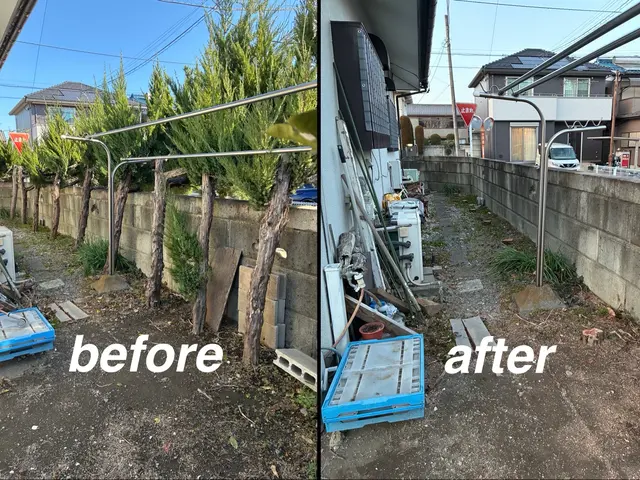 鴻巣市植木屋さん！２児のパパです！国家資格一級造園施工管理技士の私がお伺いしますサービスの画像