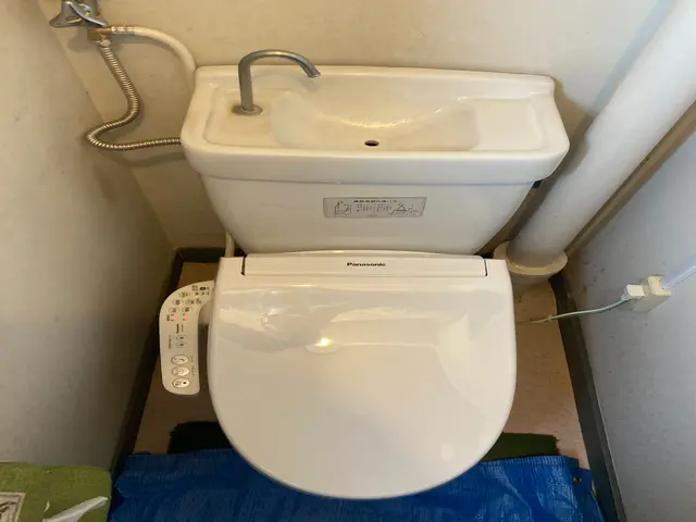福岡市【ウォシュレット・温水便座の取外し】既設便座もどし込み！給水装置主任技術者サービスの画像