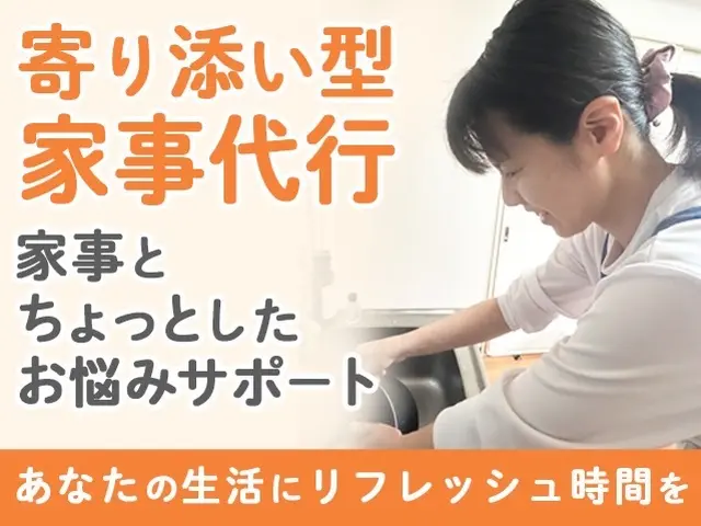 お母さん代行（訪問家事＋相談案件）寄り添い型サービスの画像