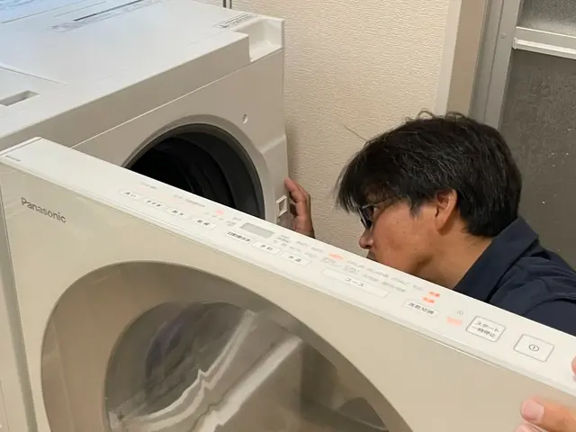 洗濯機分解洗浄／ドラム式サービスの画像