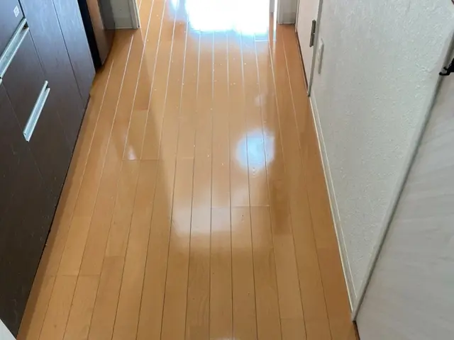 【安心、丁寧】一般家庭、飲食店、オフィスのワックスがけ、剥離【つやなし加工有り】サービスの画像