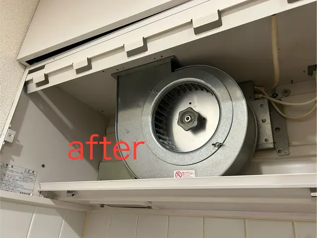 ◎レンジフードをピッカピカに！サービスの画像