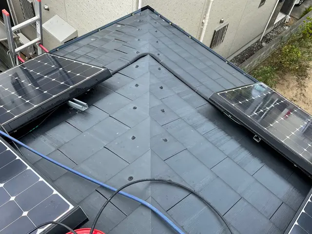 ベランダネット1日施工可！太陽光対策も承っております。サービスの画像