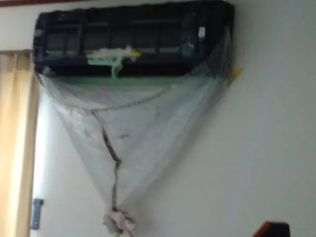 エアコンクリーニングで埃、カビを除去、　赤ちゃんにも安心、安全なエコ洗浄です！サービスの画像