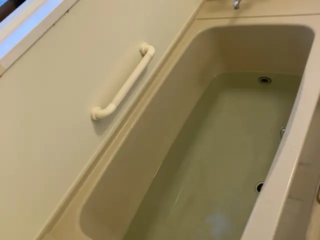 風呂釜配管の皮脂汚れ、無数の菌を独自の洗浄技術と除菌仕上げで隅々まできれいに！サービスの画像