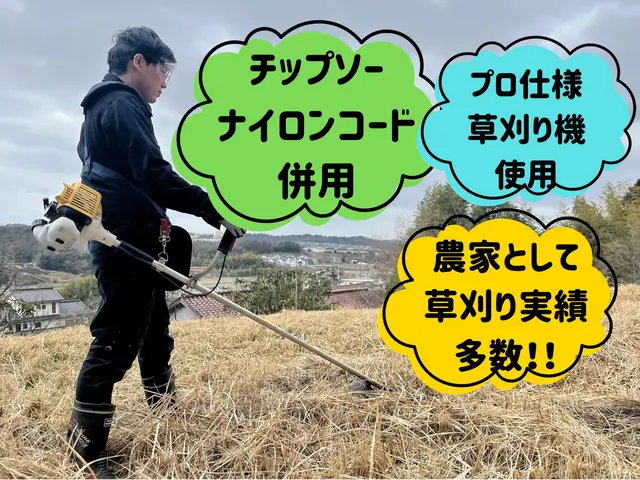 【養蜂家】◉除草剤無料◉ゴミ袋持参◉袋入れサービス◉追加料金なし！スピード対応！サービスの画像