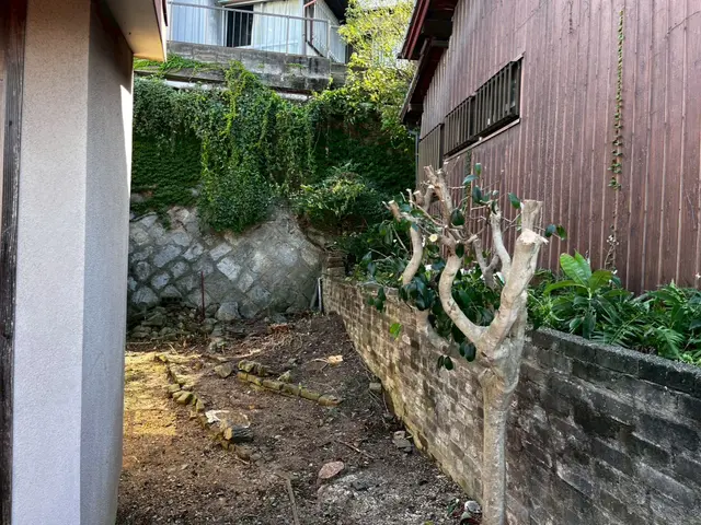 《作業外注一切なし》《女性スタッフ在籍》一級造園施工管理技士がお庭をスッキリ！サービスの画像