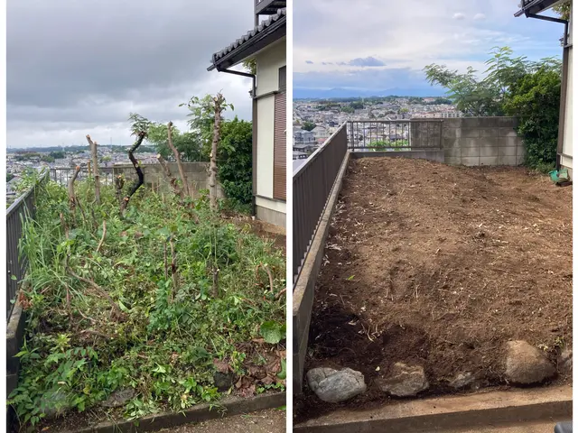 手に負えなくなってしまった木伐採致します！困難な特殊伐採もお任せ下さい！サービスの画像