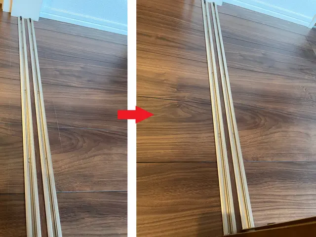 フローリング、建具のキズや凹み補修　安心の損害保険加入済み！大阪で活躍中。サービスの画像