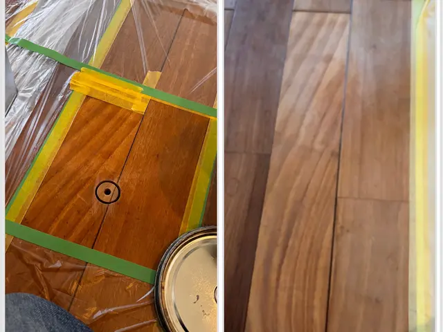 フローリングのキズ　凹み　日焼けによる劣化など補修します！サービスの画像