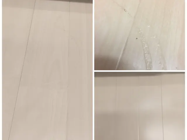 フローリングのキズ　凹み　日焼けによる劣化など補修します！サービスの画像