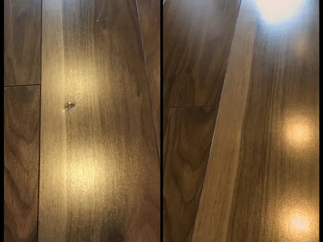 フローリングのキズ　凹み　日焼けによる劣化など補修します！サービスの画像