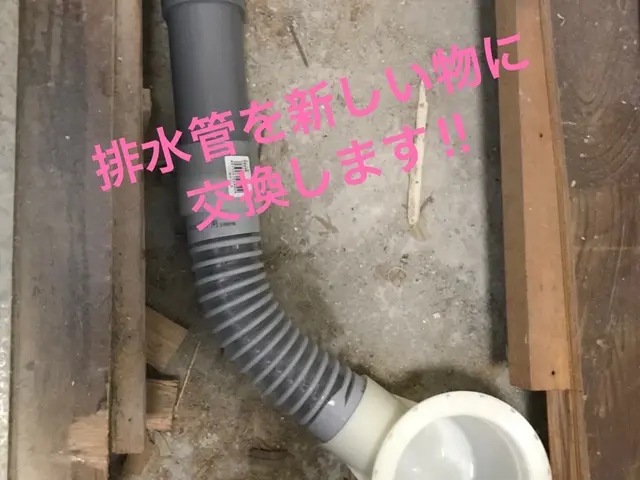 洗浄パン取り替え、設置作業サービスの画像