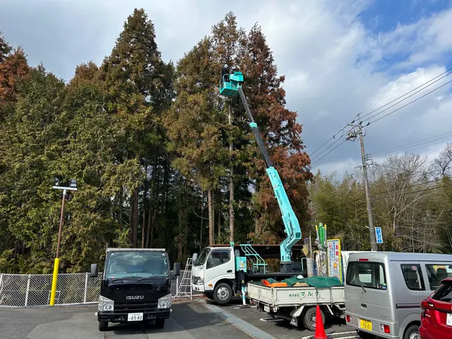《高所作業車使用可能》損保加入済！広範囲の作業もお任せ！サービスの画像