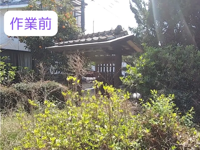 三姉妹のパパが安心安全！多くの実績で庭を美しくサービスの画像