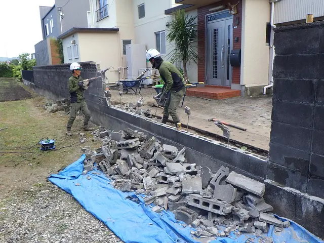 ブロック塀解体撤去！！サービスの画像