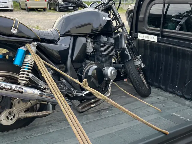 バイク輸送  自転車輸送 安心安全作業で大切なバイクを輸送致します！サービスの画像
