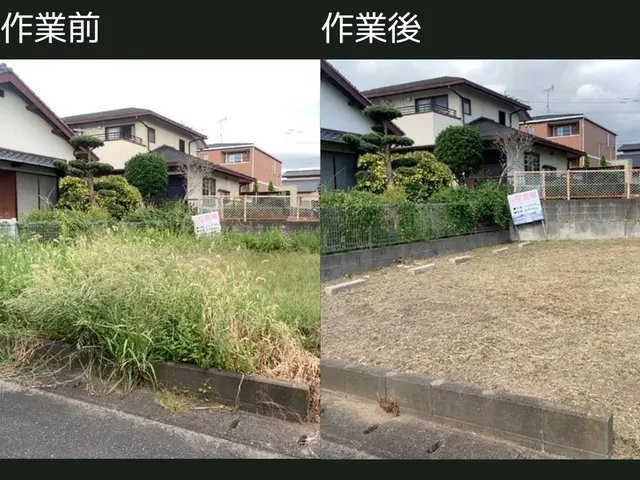 荒れた草むらもサッパリ！駐車場などのご依頼実績も多数！サービスの画像