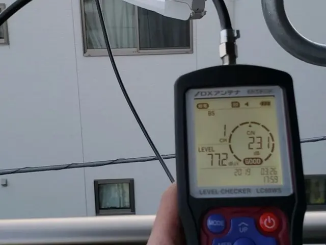 地デジ、BSアンテナ点検、再調整いたします。サービスの画像