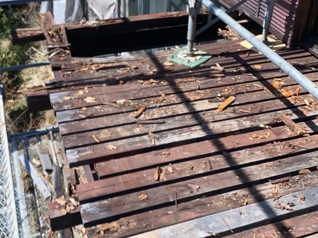 ウッドデッキ塗装サービスの画像