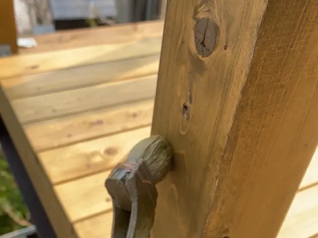 ウッドデッキ塗装サービスの画像