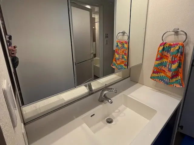 水あか、黒ずみ徹底除去！清潔感ある洗面所に★サービスの画像