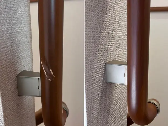 迅速な対応◎ 室内ドア 確かな技術で傷を無かったことに！交換よりも短時間低コストサービスの画像