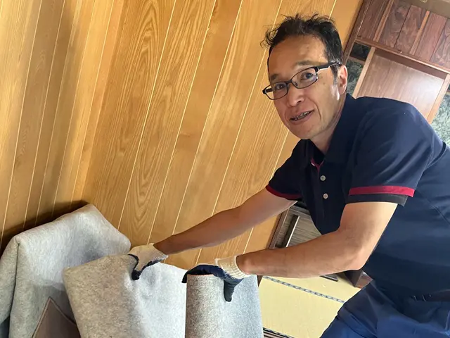 リュース品、冷蔵庫、洗濯機、テレビ、ベッドなどエアコン回収もOKです。サービスの画像