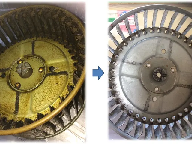 換気扇の頑固な油汚れを内部までぴかぴかに真心込めて掃除します！サービスの画像