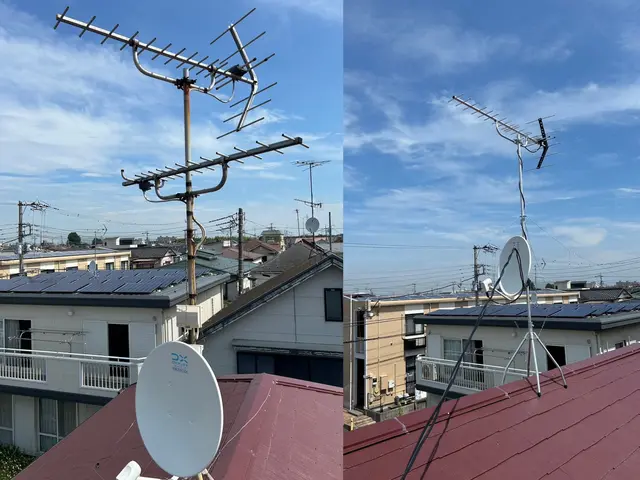 ★安心の10年保証付き！【損害保険加入済】アンテナ工事専門・外注一切なし◎サービスの画像