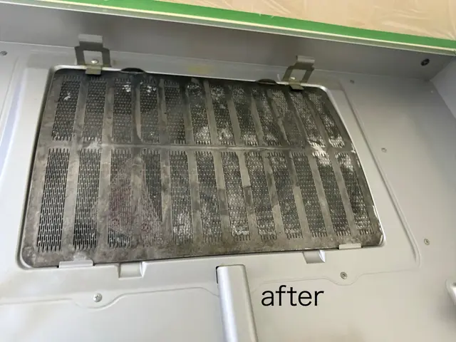 クレジット　QR決済OK  レンジフードクリーニングお任せください！サービスの画像