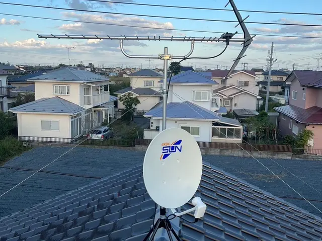 ☆2024年出店☆アンテナ工事専門店！プロ集団による丁寧な施工！損害保険加入済みサービスの画像