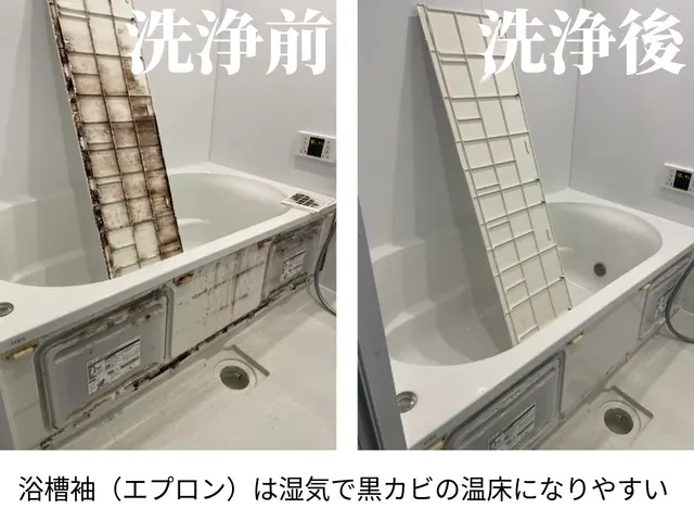 仕上がりの満足度なら当店で間違いなし！浴室の頑固な汚れを徹底的にキレイに！サービスの画像