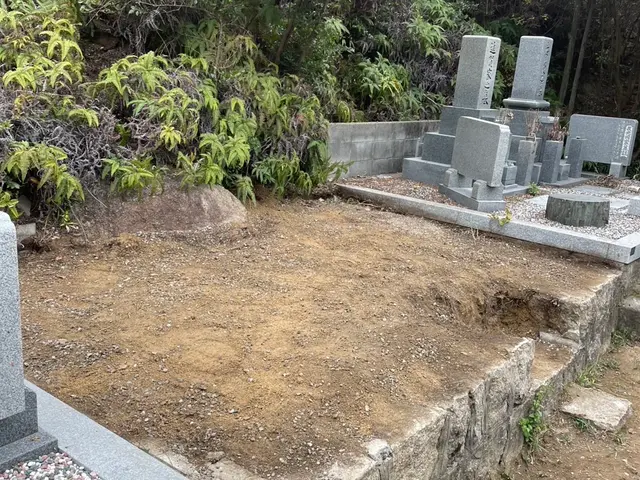 墓じまい真心込めて作業させていただきます。サービスの画像