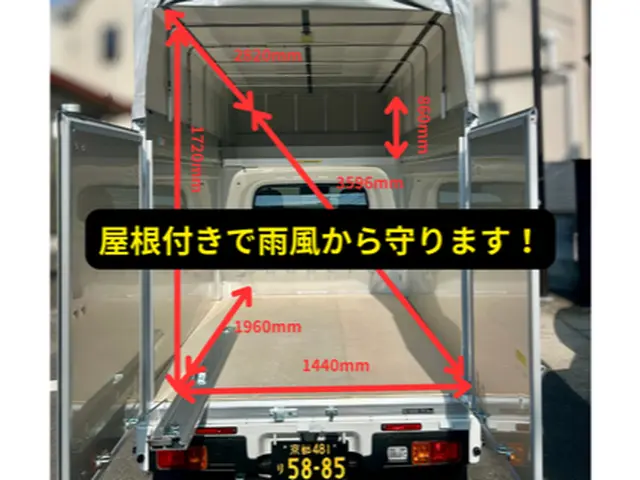 【置き配OK】PCX・ジャイロも "ミラー外さず" 積載！愛車輸送便サービスの画像