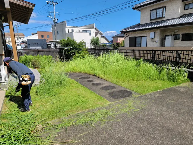 【実績多数!】スッキリ草刈り!キレイさっぱり!【お気軽にお問い合わせください!】サービスの画像
