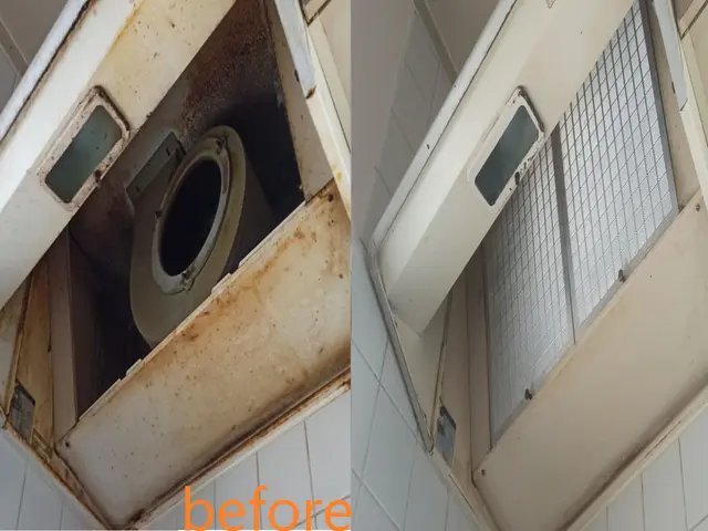 ファンまで分解して徹底洗浄！サービスの画像