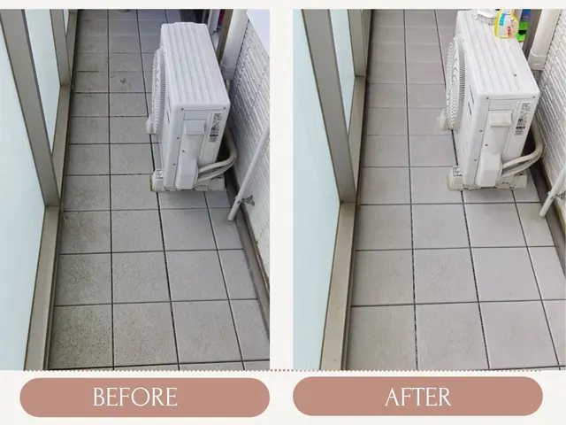 【年末大掃除早割キャンペーン中】ベランダ・バルコニー・ウッドデッキ掃除サービスの画像