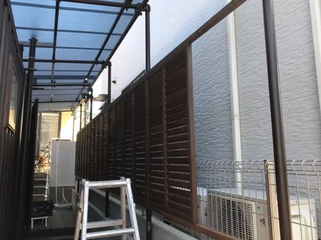 【三重県発】ラティスやフェンスの設置 商品の用意も必要であればご相談下さい！サービスの画像