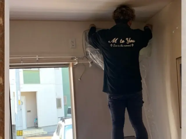 【電気工事士が行うエアコン洗浄】電気工事士なのでアフターメンテナンスもバッチリ❢サービスの画像