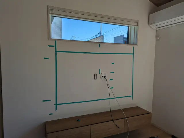 壁掛けテレビの設置を承りますサービスの画像