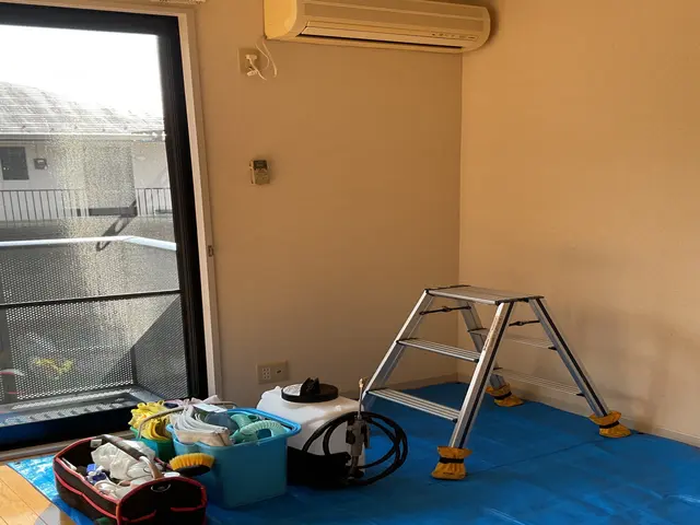 お掃除機能付きエアコンは対応不可☆追加料金一切不要☆1台でもOK☆インボイス対応サービスの画像