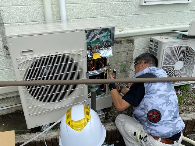 プロの技術でご満足いただけるように心を込めて作業いたしますサービスの画像