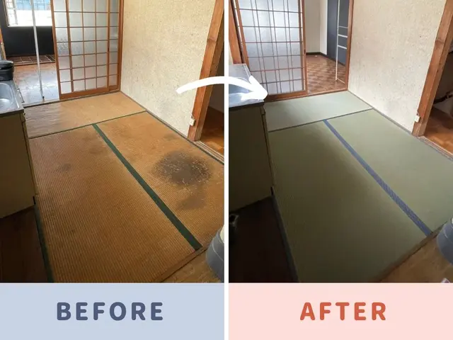 畳の表替えは、張替えの南部堂へサービスの画像