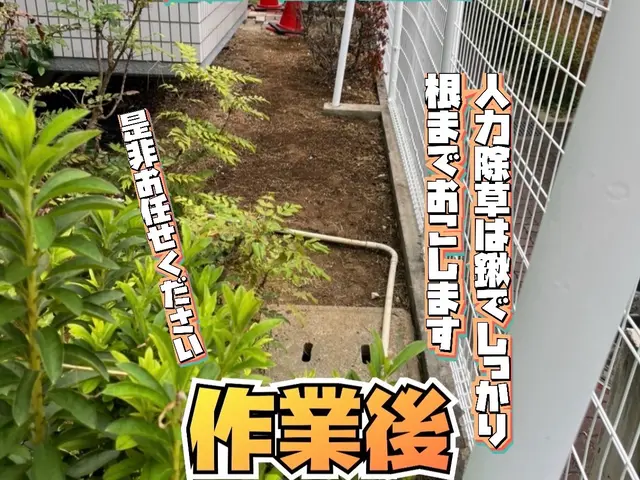 ☆２０２６年２月オープン☆造園一筋15年以上！お庭のお手入れお任せください！サービスの画像