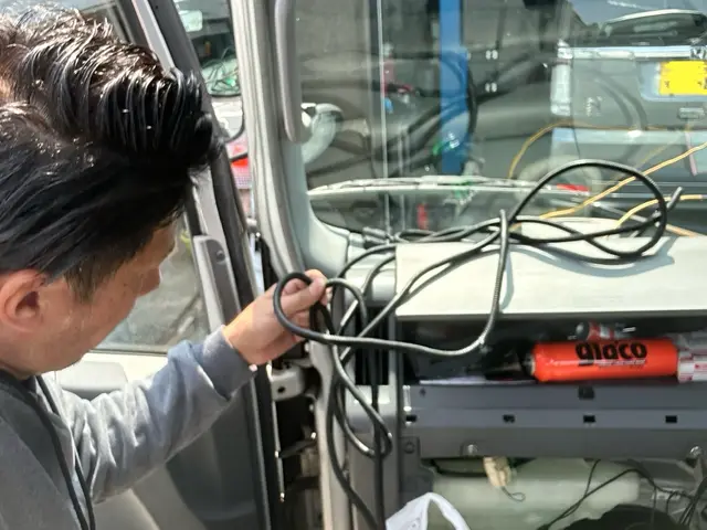 カーナビ　ディスプレイオーディオ　アンドロイドナビ　国産車　出張　取付サービスの画像