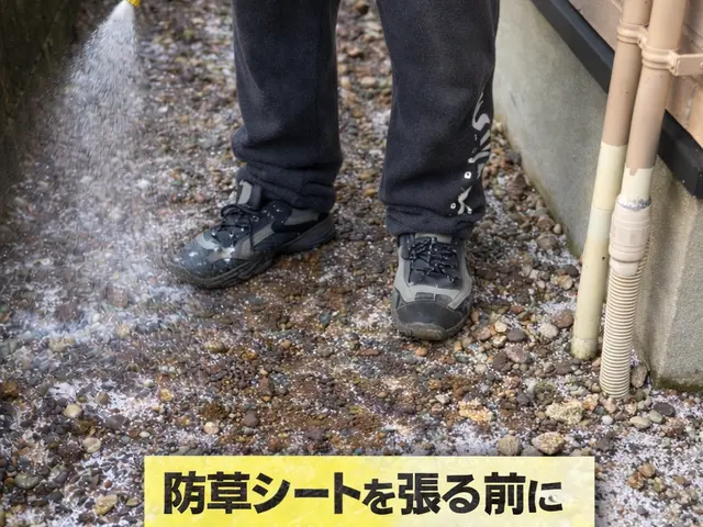 防草シート張り替えサービスの画像