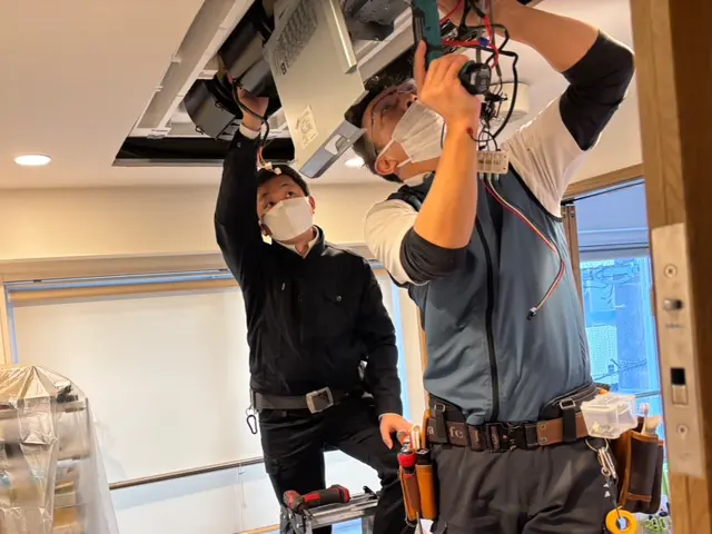 子どもにやさしい空気を。保育園・幼稚園向けエアコンクリーニング！サービスの画像