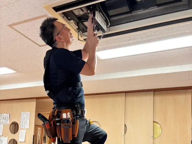 子どもにやさしい空気を。保育園・幼稚園向けエアコンクリーニング！サービスの画像
